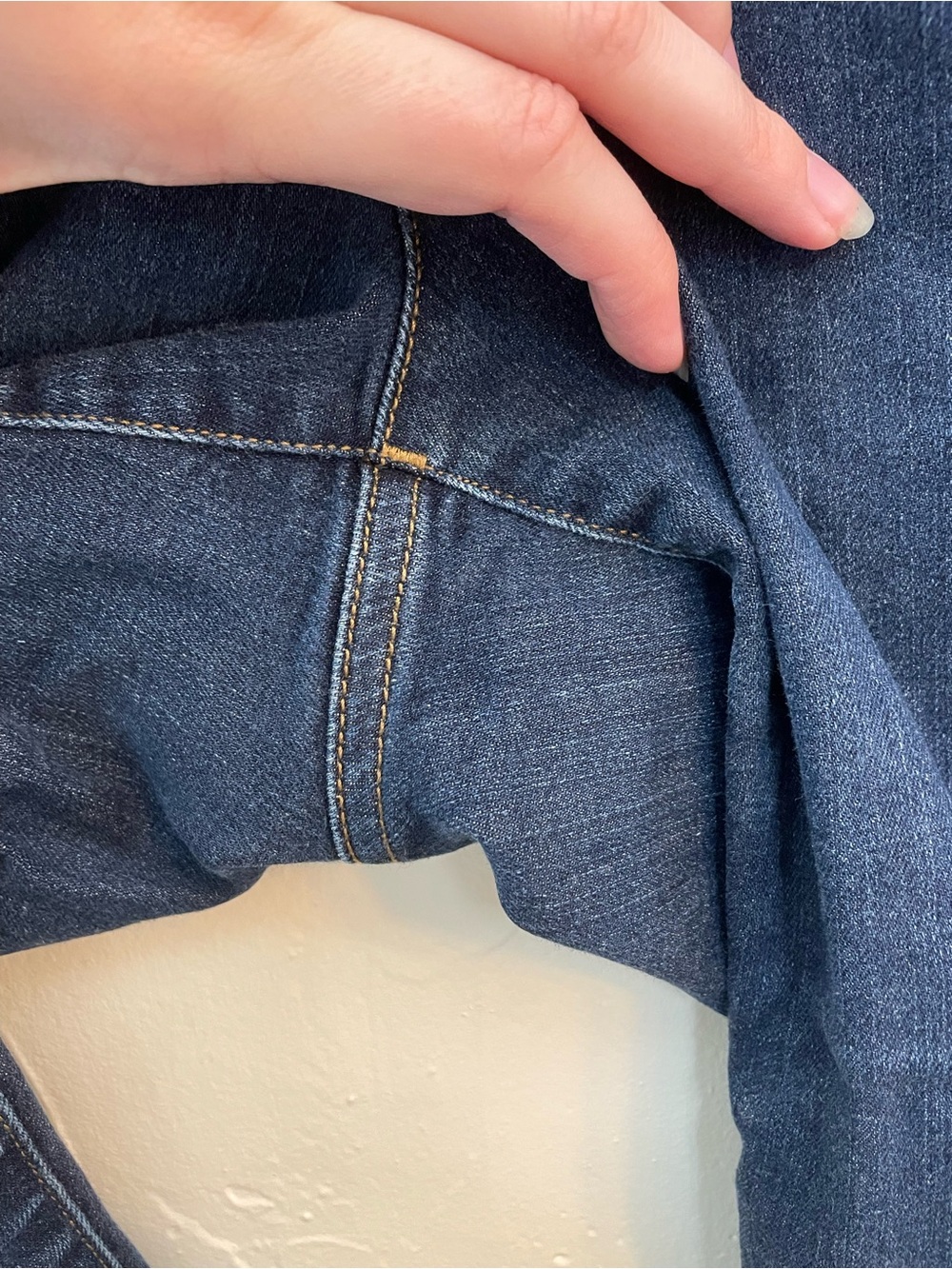 Lauren Ralph Lauren LRL Straight-Leg Jeans in Dark Indigo | size 12 - Picture 5 of 10